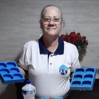Dona Eliane - doadora dos sabonetes